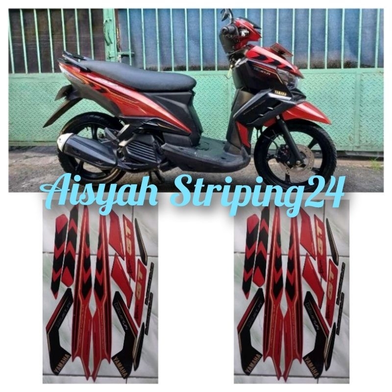 stiker striping yamaha xeon gt 125 2015