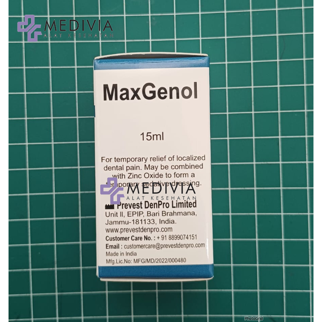 MAXGENOL EUGENOL 15ML PEREDA SAKIT GIGI ED 12/25