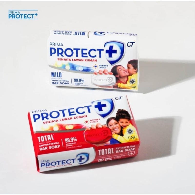 Sabun prima protect isi 4pcs ukuran 60gram
