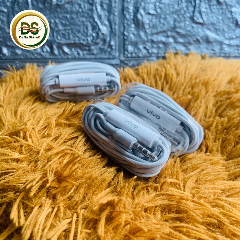 Headset Vivo Original Copotan Hp Baru