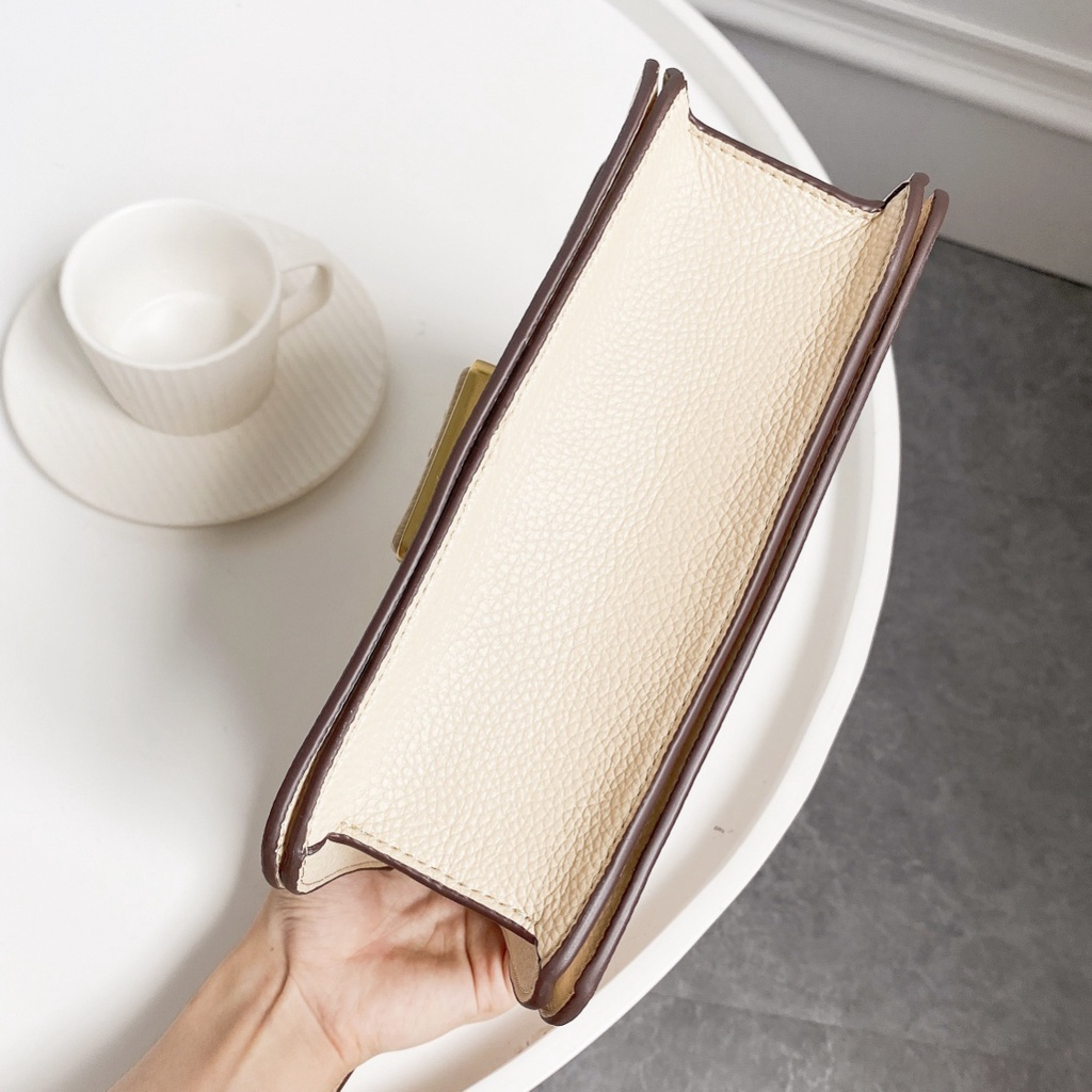 SALE PRICE! TAS sling bag women WANITA SELEMPANG ALIE SHOULDER BAG WHITE PLAIN C3928 3928