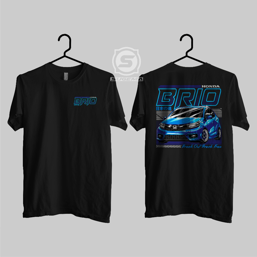 Kaos Honda Brio Japansoul - Kaos Mobil Brio