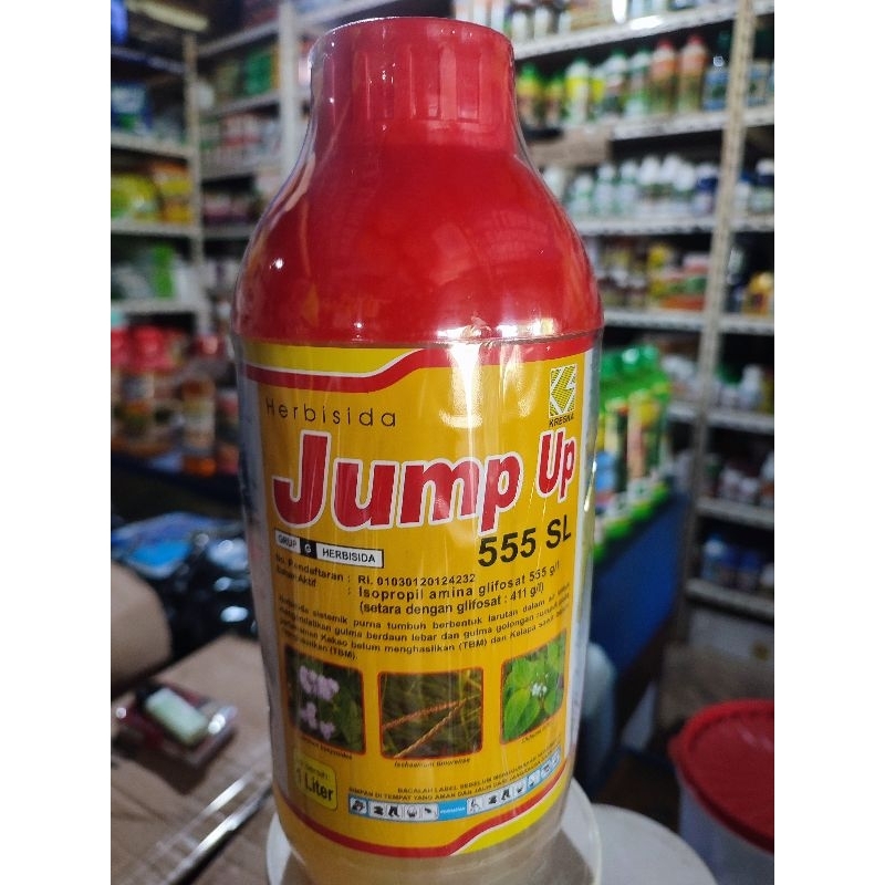 Racun Rumput Jump Up 555sl kemasan 1 Liter