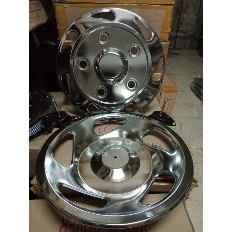 Weldop Truk/Truck/Bus Medium Ring 16 Lubang 5 Motif OVAL (4pcs)