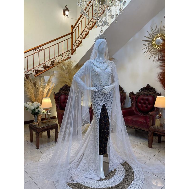 Sutrisno Kebaya - Baju Akad Kebaya Akad Ekor Baju Nikah Gaun Nikah Baju Pengantin Gaun Pengantin Keb