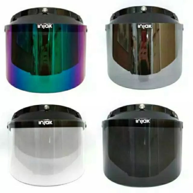 KACA HELM BOGO / KACA INJAK DATAR HELM BOGO