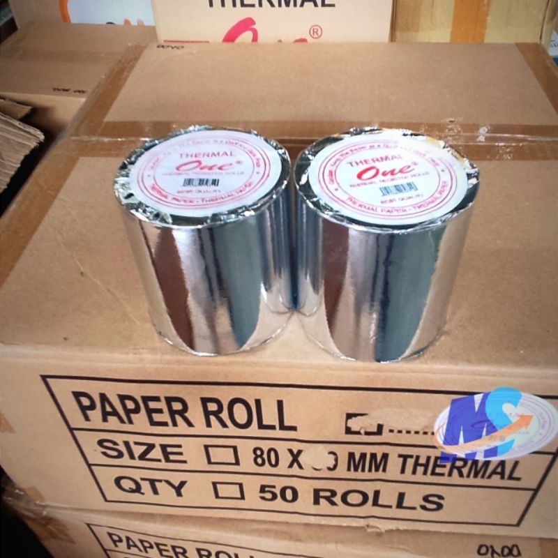 

Kertas Thermal 80 X 80 / 80X80mm / 80 X 80 mm Struk Kasir Thermal One