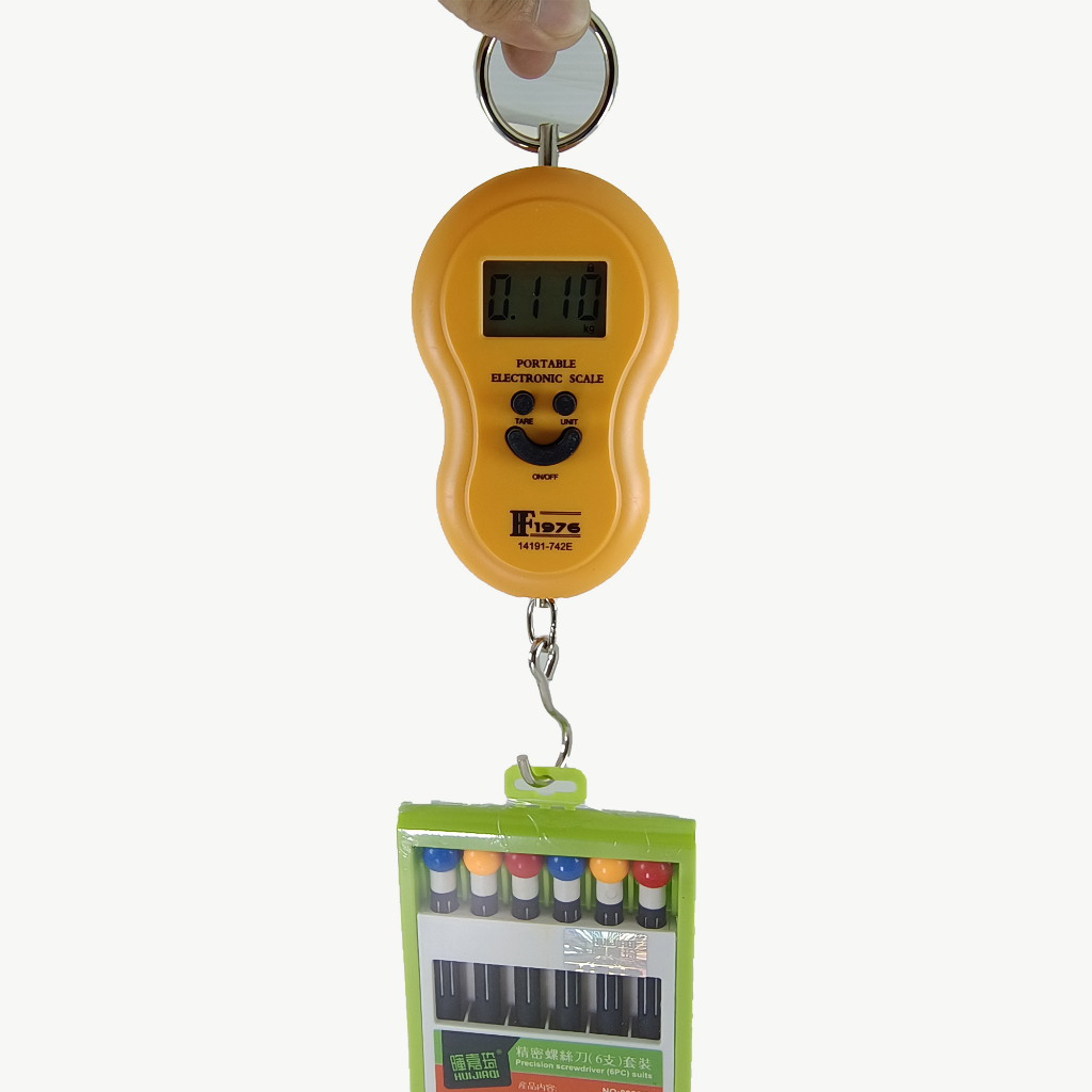 Timbangan Gantung Digital 50 kg F1976 Portable Electronic Scale Koper 50kg