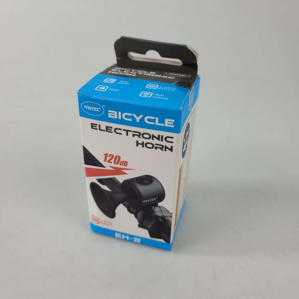 TWOOC Klakson Bel Sepeda Elektrik Bike Scooter Loud Horn 120dB - EH-2 - Black
