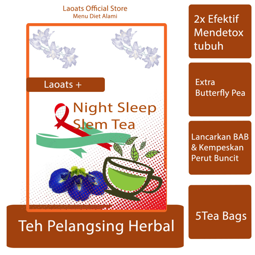 

obat diet herbal night tea (5pcs)