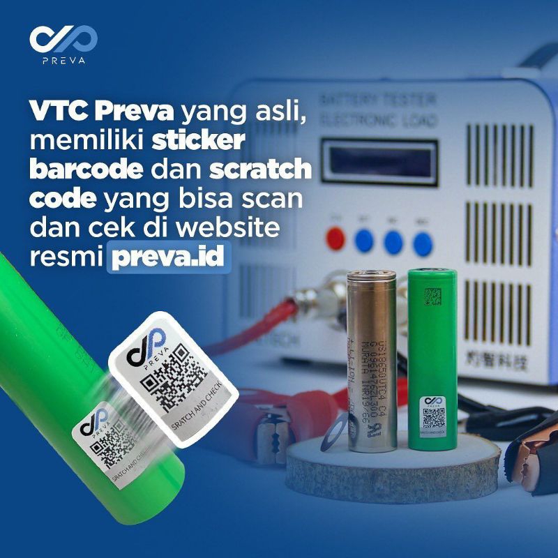 Baterai VTC Authentic