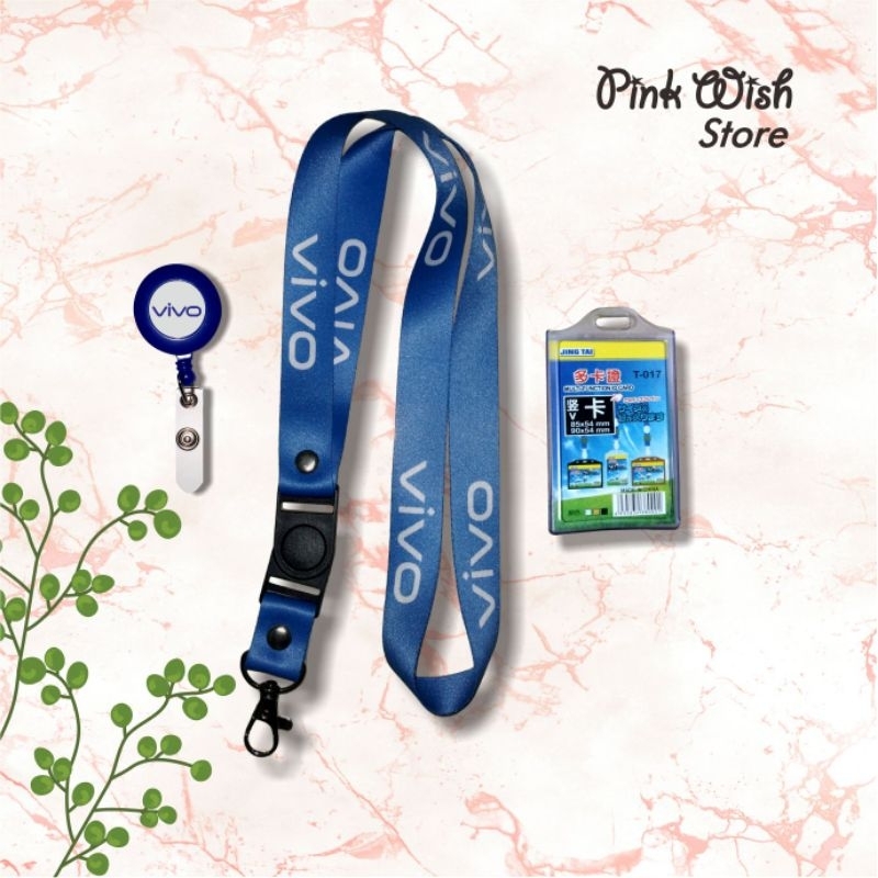 

Tali Idcard VIVO BIRU / Lanyard VIVO / Tali Vivo / Tali Gantungan Vivo [READY STOCK] TERMURAH!! Beli Eceran Rasa Grosir