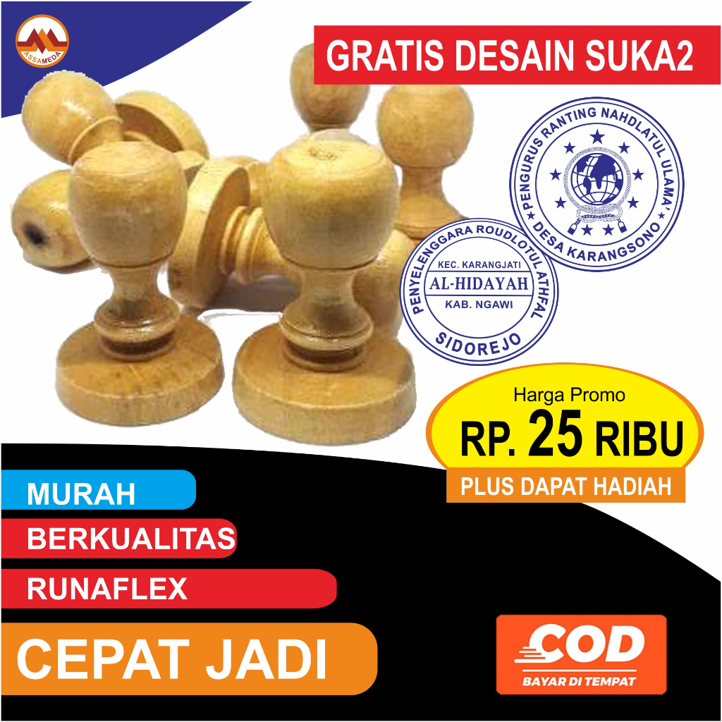 

STEMPEL KAYU / RUNAFLEX