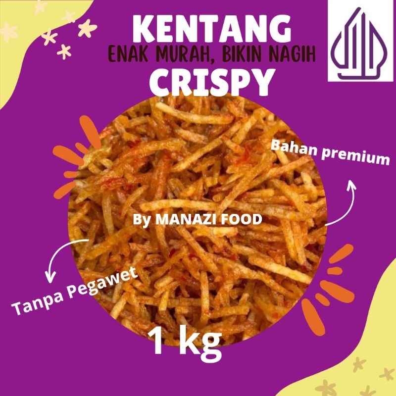 

Kentang Mustofa/kering kentang/kentang crispy 1kg