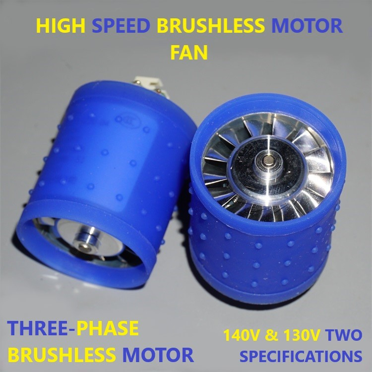 Dinamo Motor  Brushless Hair Dryer Ultra-High-Speed With Silicone (7330)