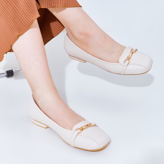 Vimemo Jeslyn -  Sepatu Flatshoes Kerja Kuliah Sepatu Daily