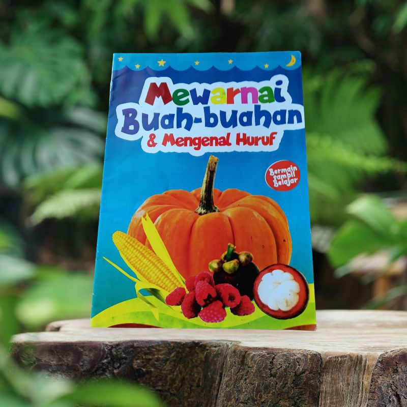 

Buku mewarnai belajar dari bermain/buku mengenal huruf & angka/buku gambar
