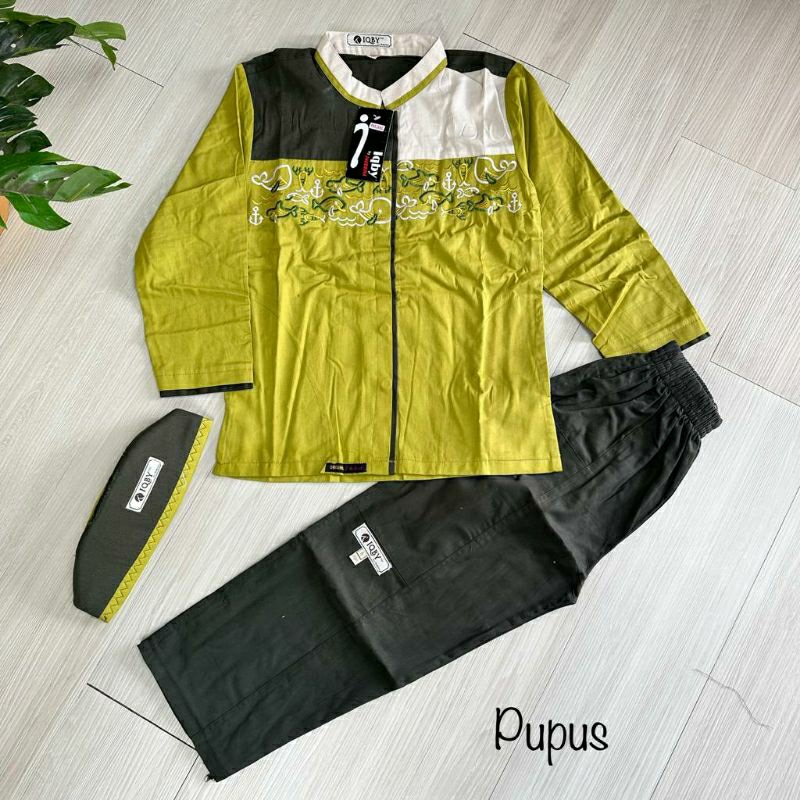 KOKO IQBY LENGAN PANJANG set koko anak by IQBY original