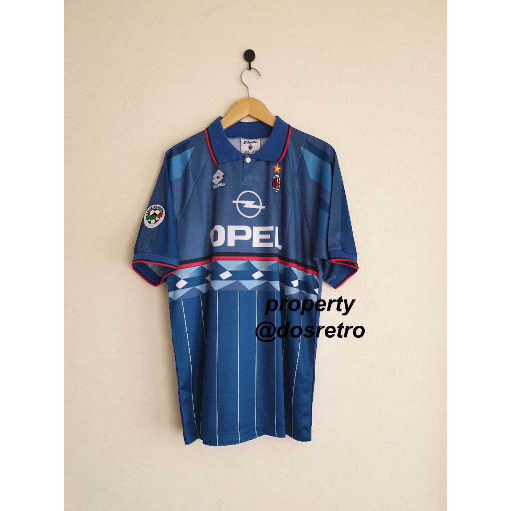 Jersey Retro Rare AC Milan 3rd  1995 1996 MALDINI 3