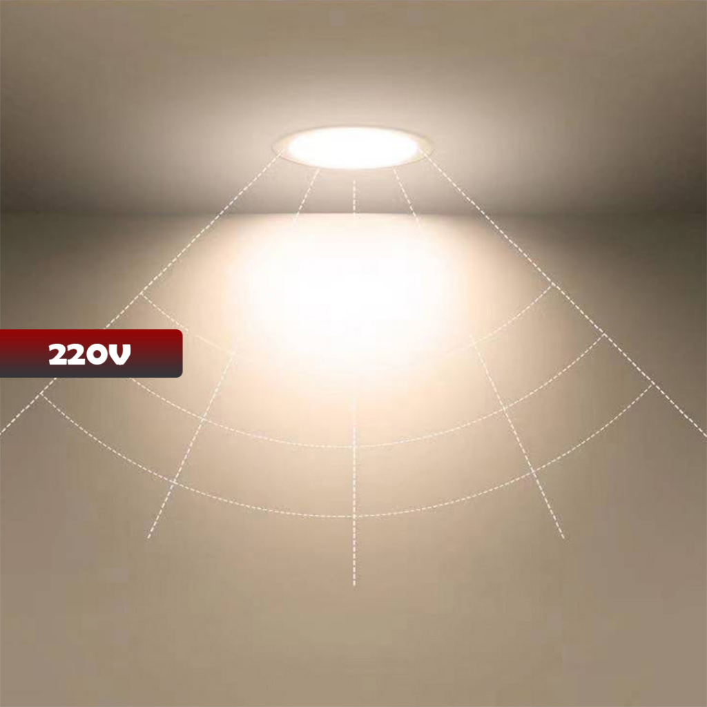 Downlight LED Hakamitsu 5W 7W 9W 12W 15W 18W Putih Lampu Plafon LED