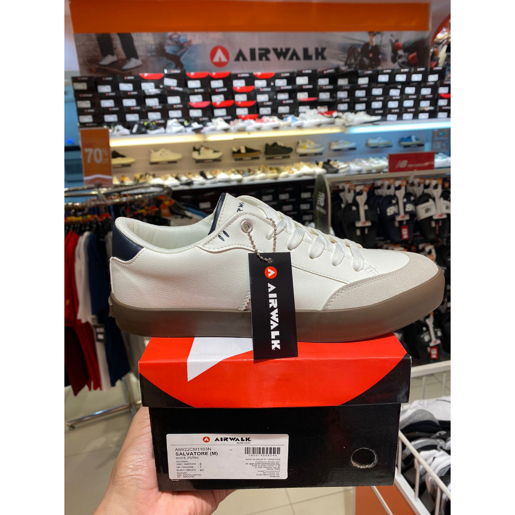 Airwalk Salvatore White 103N Men's Shoes Original