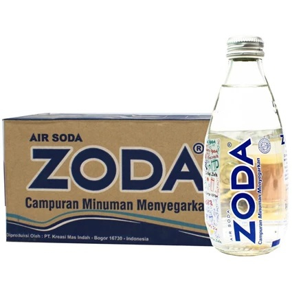 

ZODA SPARKLING WATER 250ML KARTON ISI 24 | ZODA AIR SODA DUS 24 x 250 ML