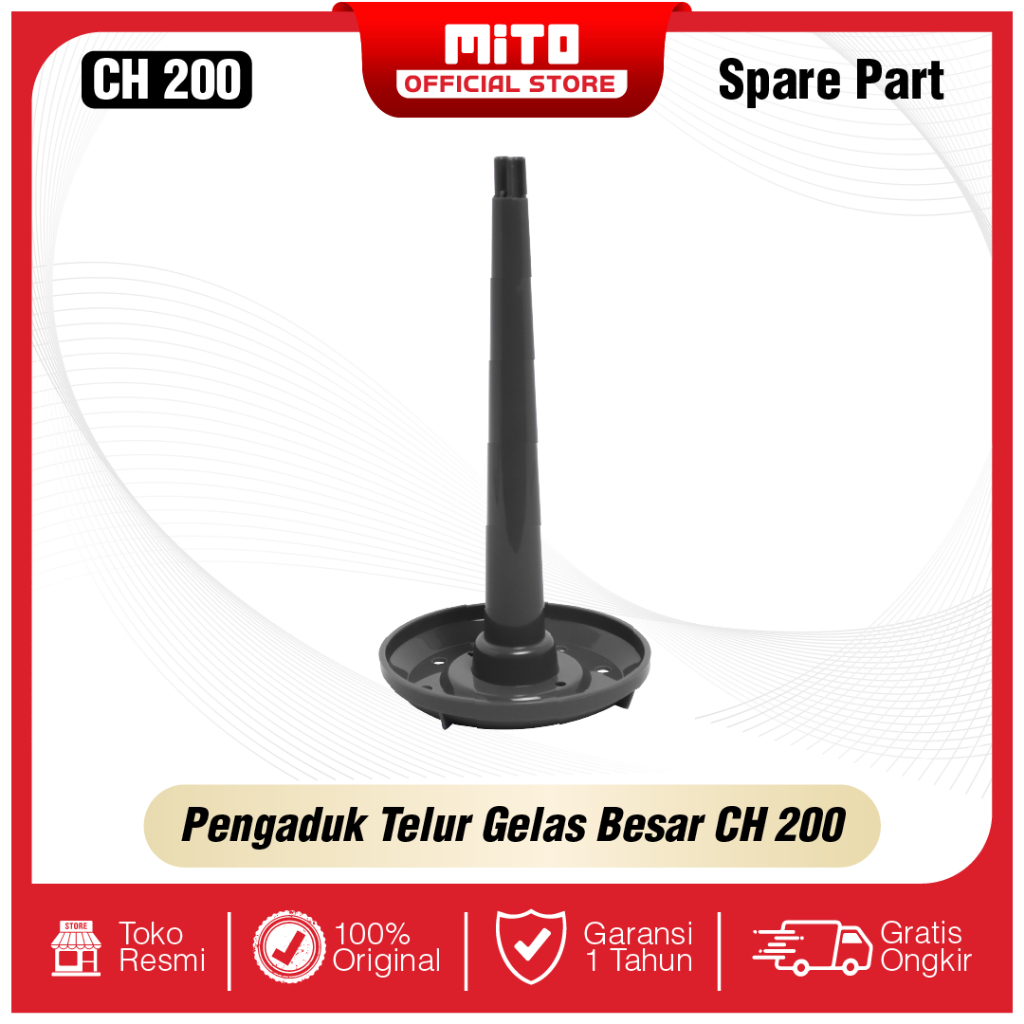 SPARE PART MITOCHIBA Food Chopper CH200 - Gelas - Tutup Gelas - Pisau - Whisker