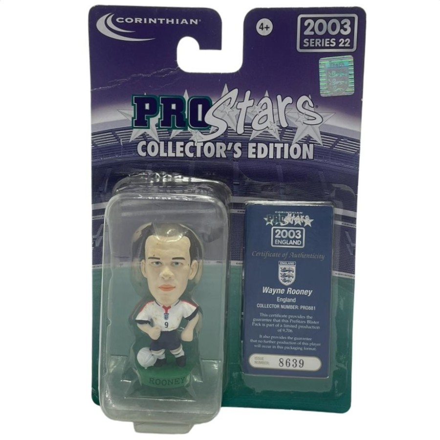 Action Figure Original Corinthian Prostars Wayne Rooney England 2003