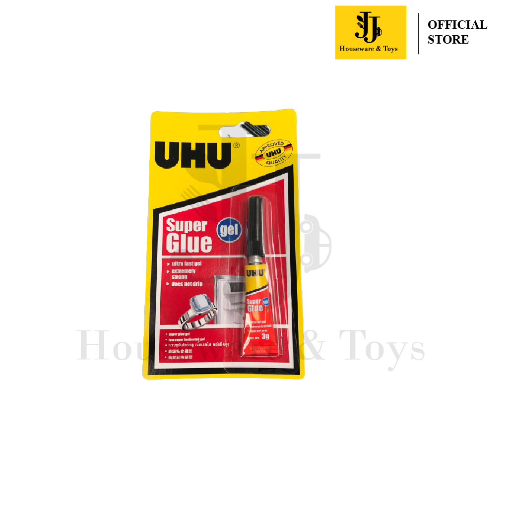 

JJ Houseware & Toys-Uhu Super Glue Gel Blister 137615