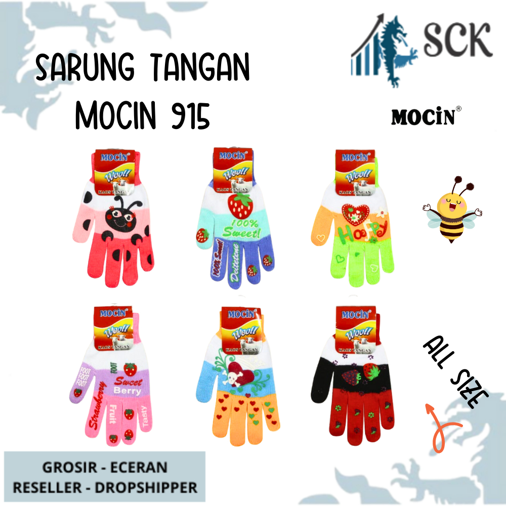 Sarung Tangan MOCIN 915 Bintik / Kaos Tangan Wanita Perempuan Dewasa / Perlengkapan Otomotif - sckmenwear GROSIR