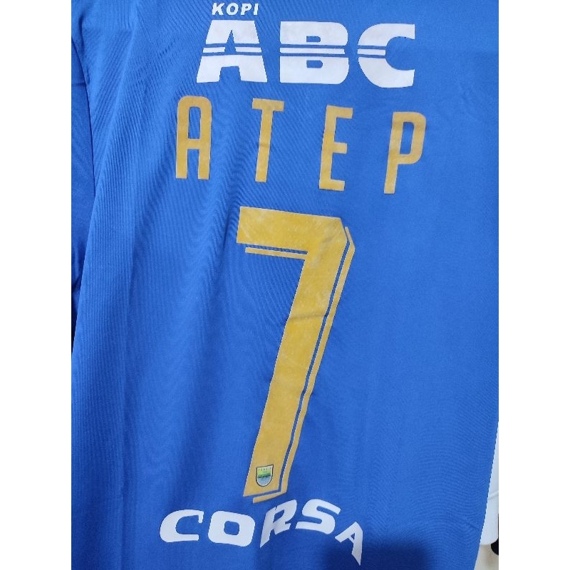 JERSEY REPLIKA PERSIB 2013 FREE NAMESET ATEP VELVET