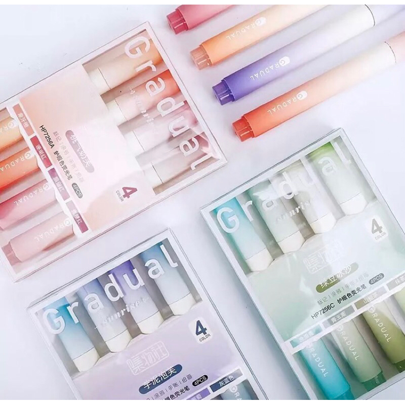 

MINI PACK HIGHLIGHTER | highlighter satu set | highlighter warna | highlighter gradasi | stabilo lucu