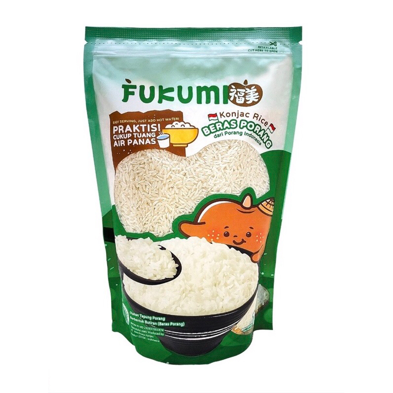 

FUKUMI BERAS PORANG / BERAS INSTAN POUCH 1kg