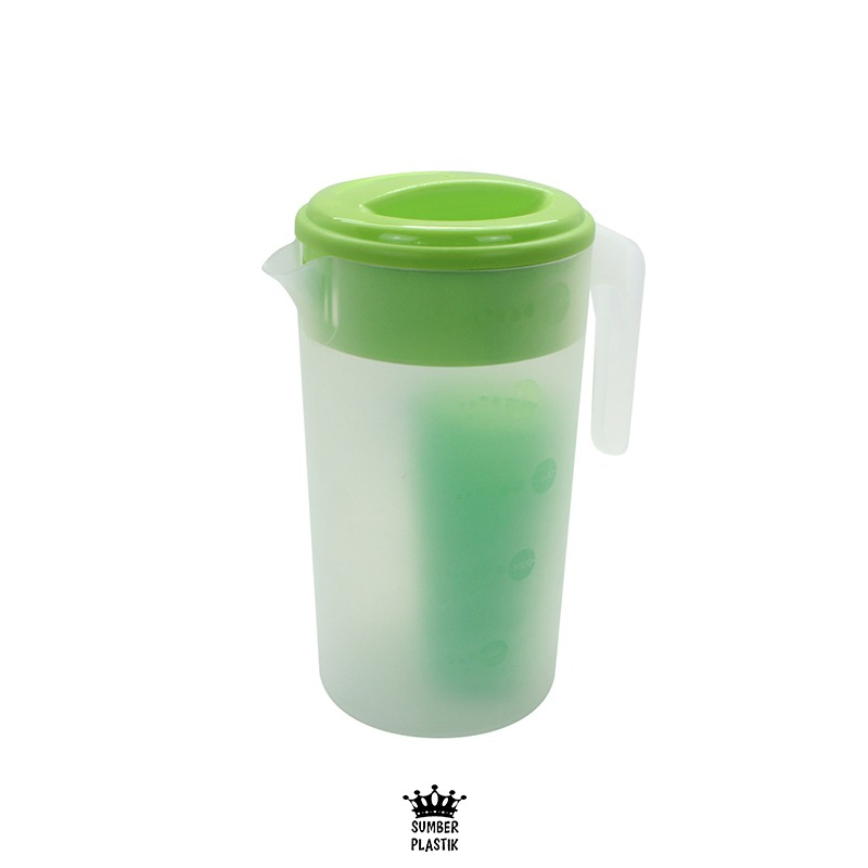 Teko Plastik Ukuran 2,5 Liter Free 4 Gelas Kiramas TA-01