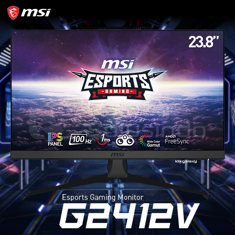 MSI G2412V 24&quot; IPS 1ms 100Hz FHD Gaming Monitor