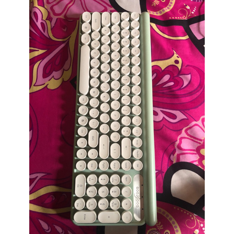 (baca deskripsi) preloved wireless keyboard | wireless keyboard bekas murah