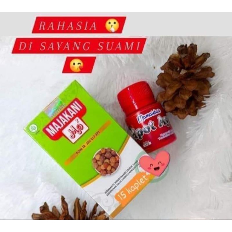 PROMIL!!Rahasia WANITA & PRIA,Inilah SOLUSInya/Promil Herbal MomoIdea Majakani Majun Mpot Ayam/Obat 