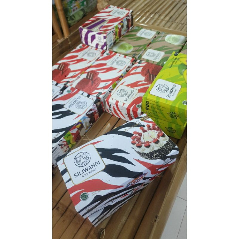 

bolu kukus siliwangi 3 kotak all varian yang ready