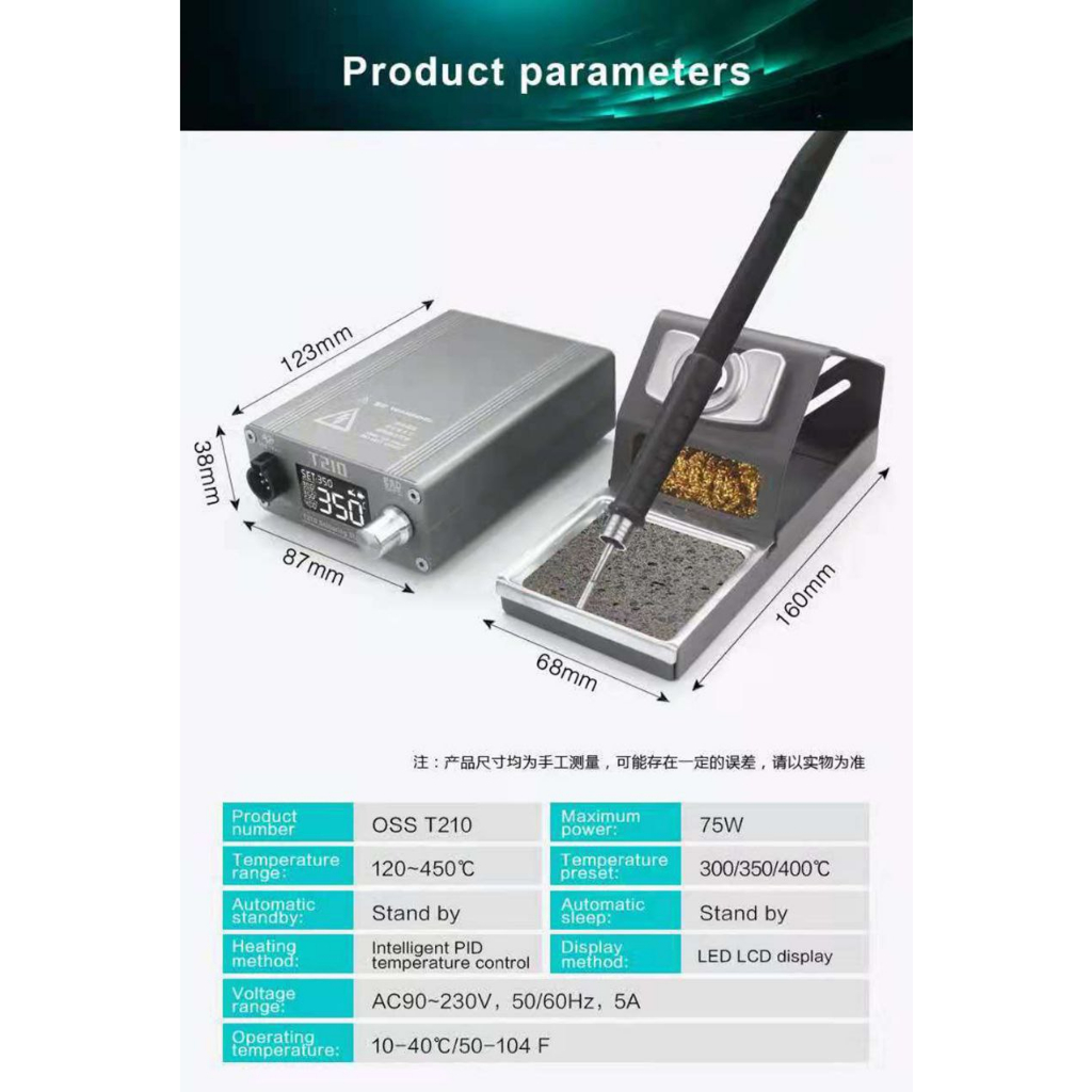 SOLDER OSS TEAM T210 ORIGINAL