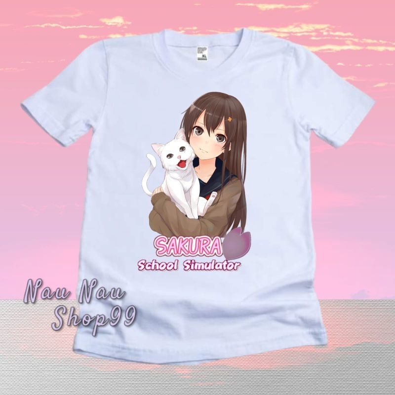 Kaos baju anak sakura school simulator