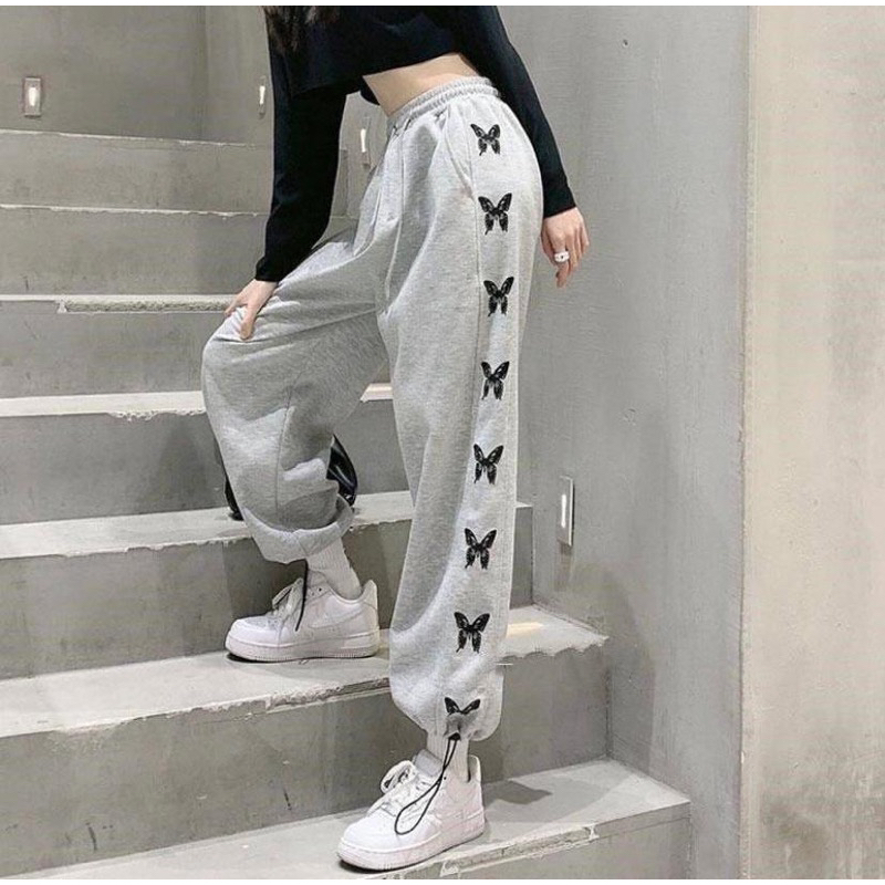 BUTTERPLAY SWEET PANTS | CELANA JOGGER WANITA KOREAN | CELANA PANJANG