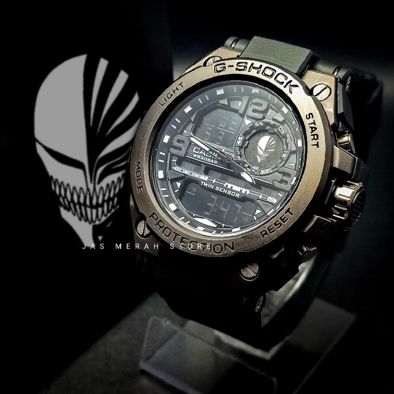 Jam Tangan Bleach Hollow Ichigo X G Shock Metal GST