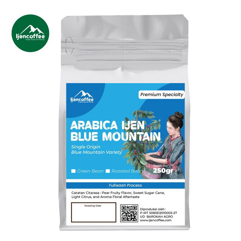 

Kopi Arabika Java Blue Mountain 250gr