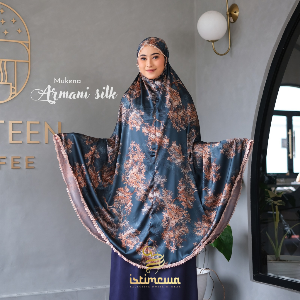 ISTIMEWA Mukena Armani Silky Jumbo 2in1