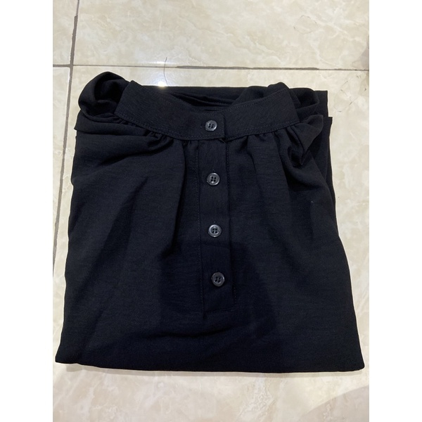 DS - RENITA LONG TUNIK JUMBO KANCING AIRFLOW CRINKLE BUSUI FRIENDLY LONG TUNIK CRINKLE AIRFLOW JUMBO /  MERANI MIDI DRESS HITS OOTD FASHION WANITA SELEBGRAM TERMURAH