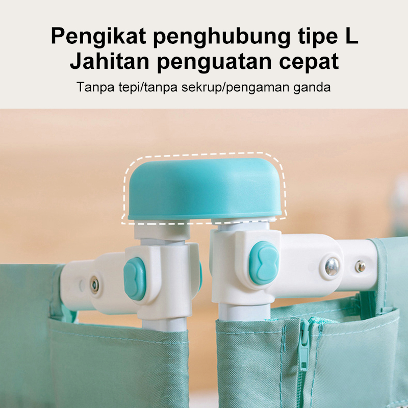 Tinggi 100cm✔️ Baby bedrail Baby Bed Guard Pagar tempat tidur bayi Baby Bedrail Ranjang Pengaman Kasur Tempat Anak Pengaman kasur bayi Pengaman kasur bayi Pagar anti jatuh Pengaman kasur bayi pagar anti jatuh