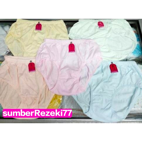 6pcs  CELANA DALAM WANITA GOLDEN NICK 1133//CD GOLDEN NICK KARET KERUT