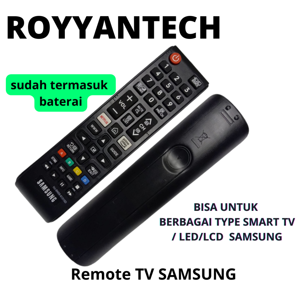 REMOTE TV LED LCD SAMSUNG REMOT SMART TV SAMSUNG