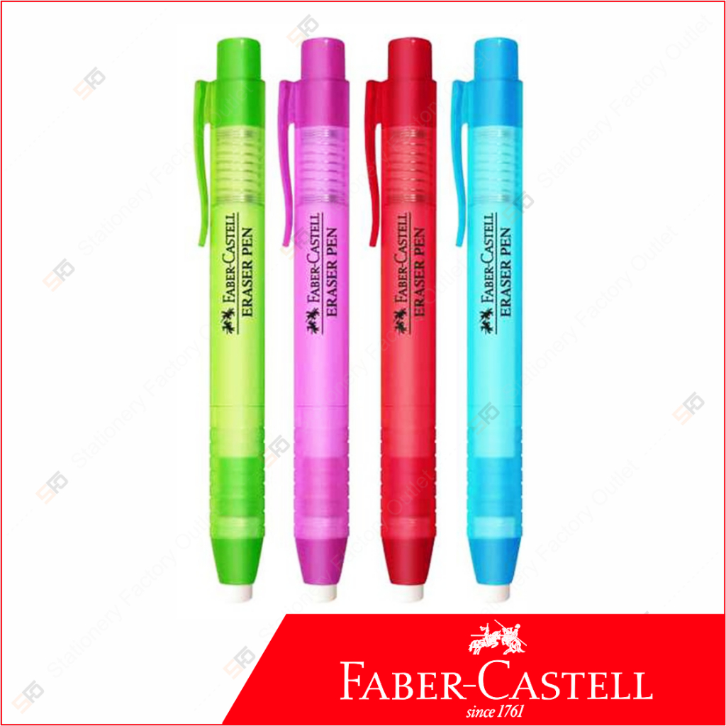 

Eraser Pen Faber Castell - Penghapus Mekanik - SFO Semarang Official