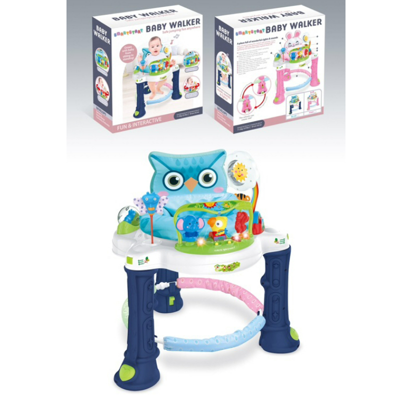 Mastela Baby Walker and Jumper Jumpero Around We Go / Baby Push Walker Belajar Berjalan dan Berdiri CBKS